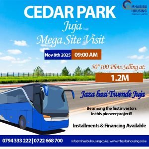 Mhasibu Housing Juja Plots SiteVisit