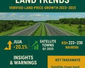 Mhasibu Housing cracks the land trends in Juja and Thika