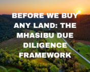 Mhasibu Housing Due Diligence Framework