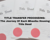 Mhasibu Housing - Title Transfer Processing: The Journey Of Every Mhasibu Title Deed